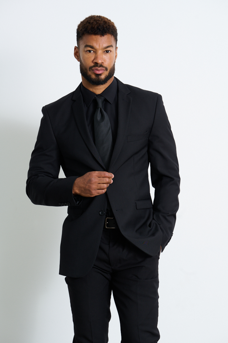 All Black Suit Hire