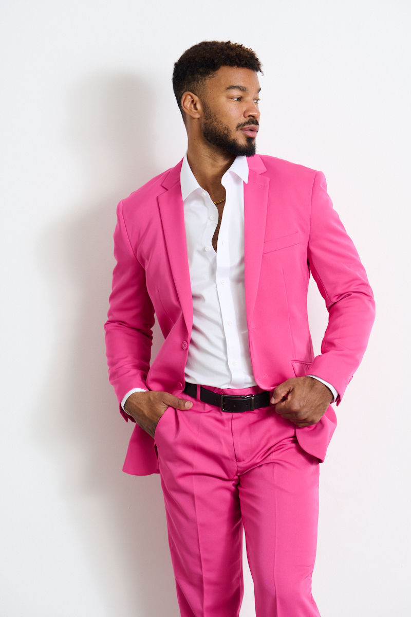 Pink Suit Hire