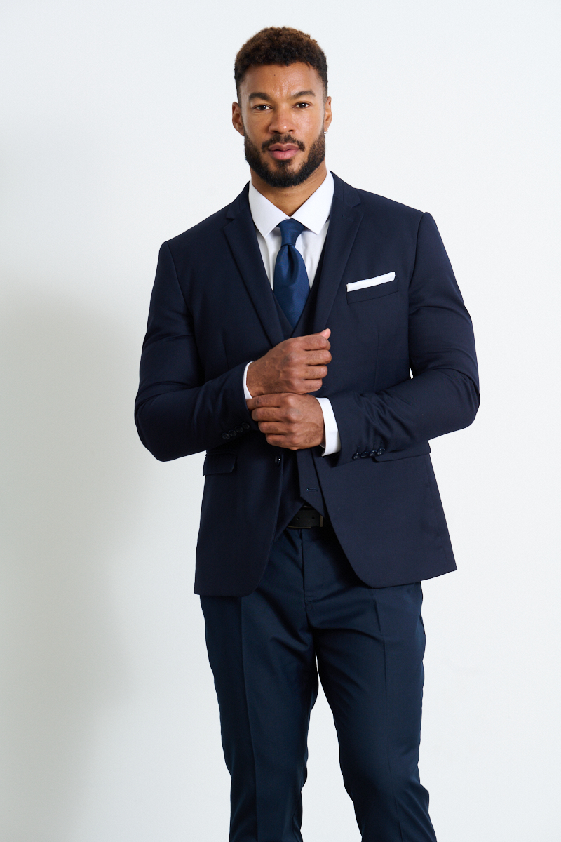 Navy Blue Suit Hire