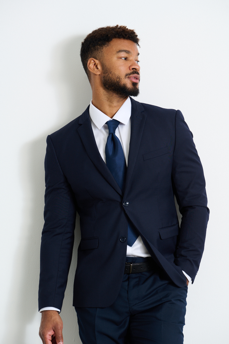 Navy Blue Suit