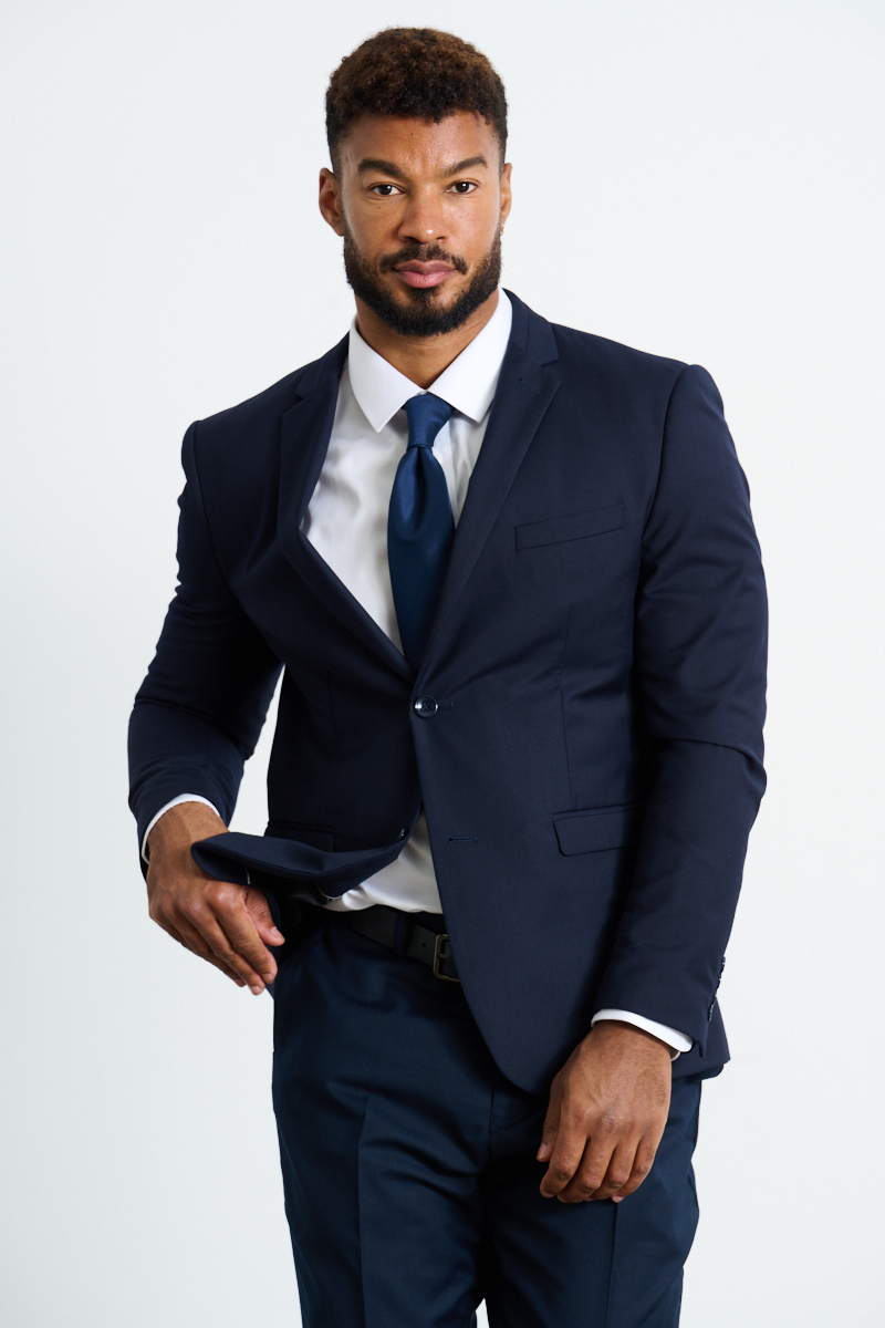 Navy Blue Suit