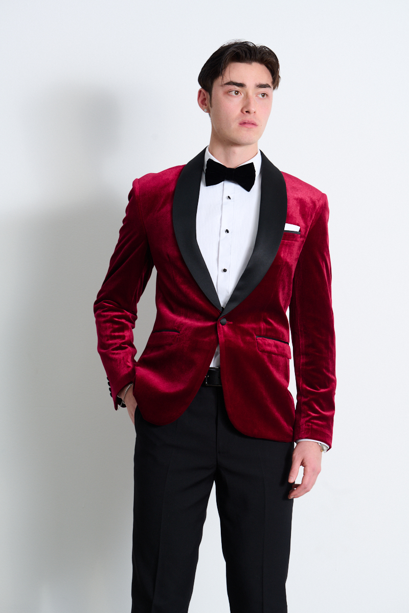 Red Velvet Tuxedo