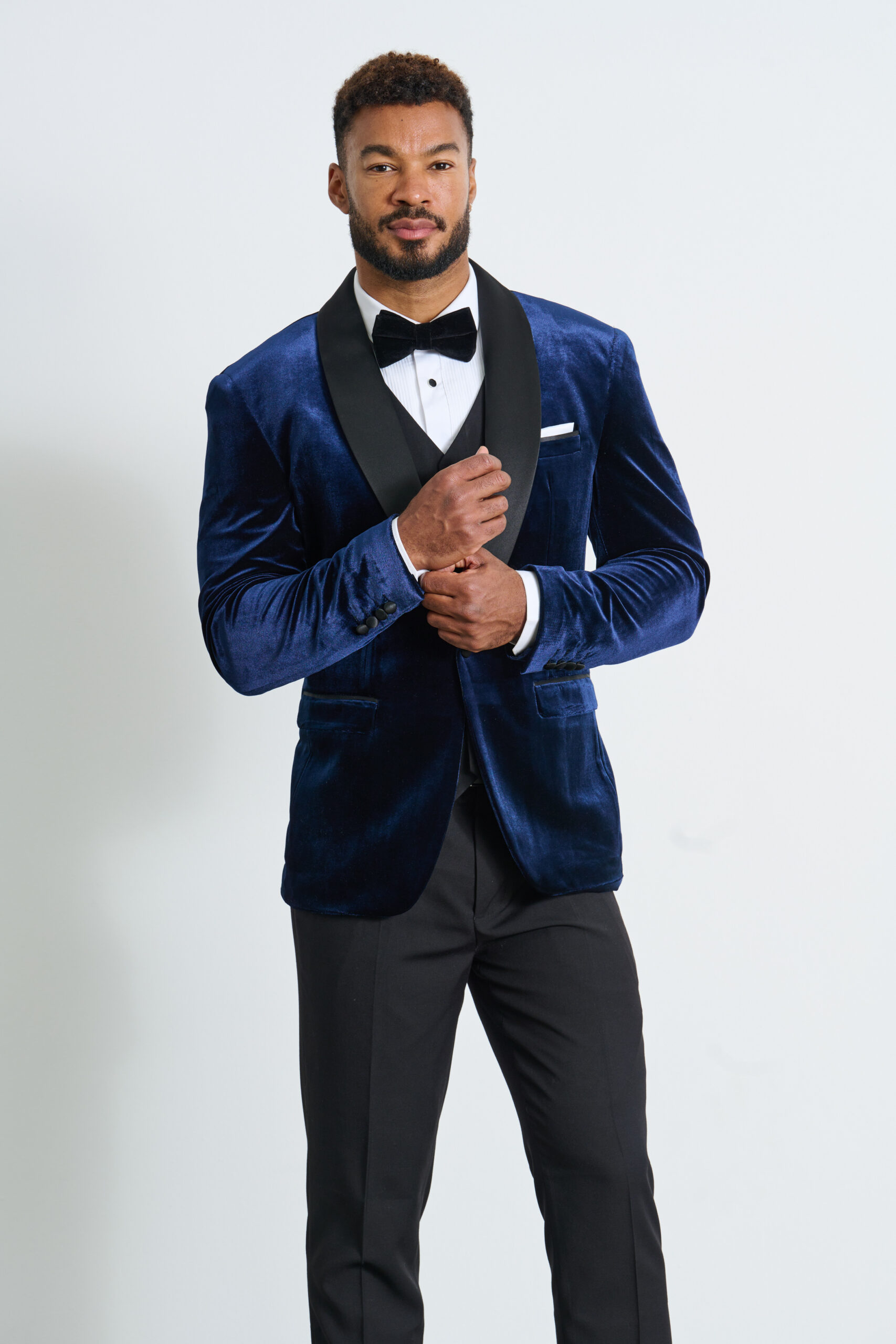 Blue Velvet Tuxedo Hire