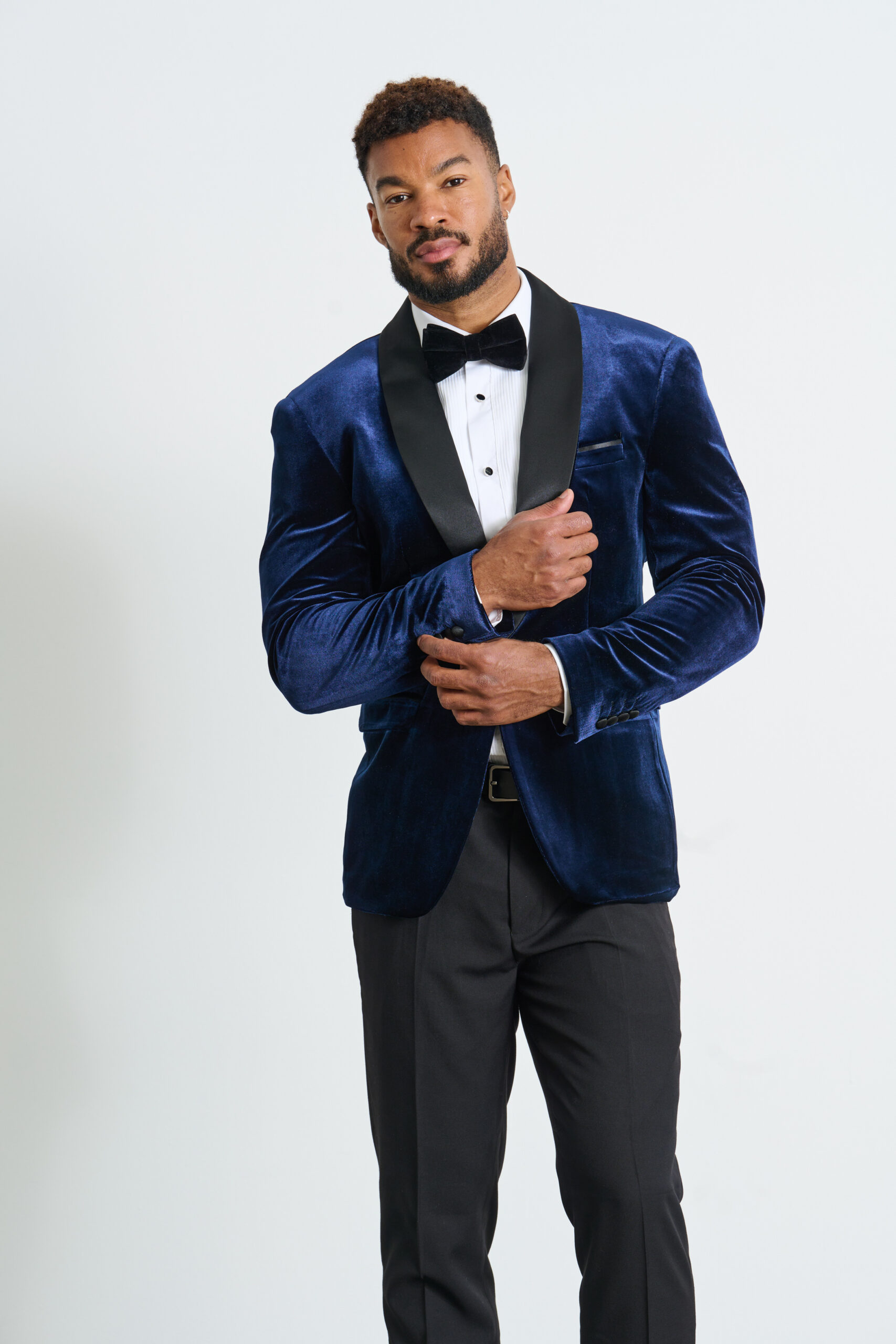 Blue Velvet Tuxedo