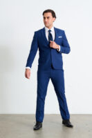 French Blue Suit