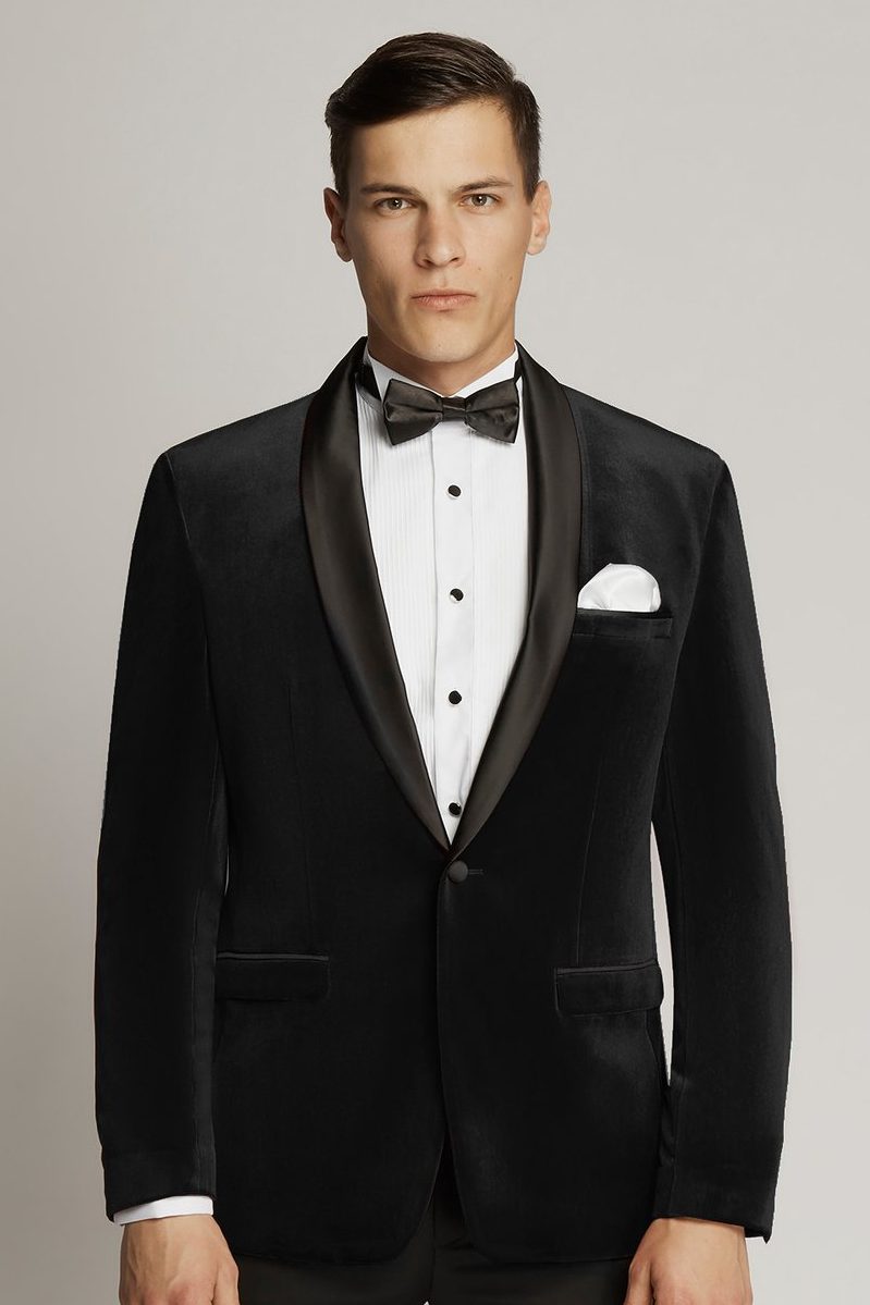 Suitor | Black Velvet Tuxedo Hire | Suit & Tuxedo Rentals | Suitor Suit ...