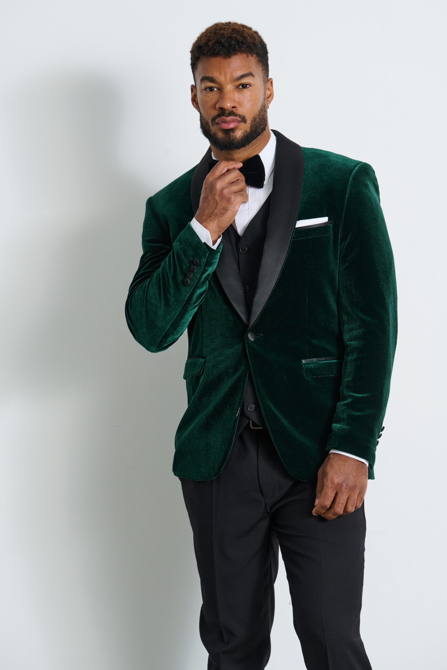 Green Velvet Tuxedo Rental