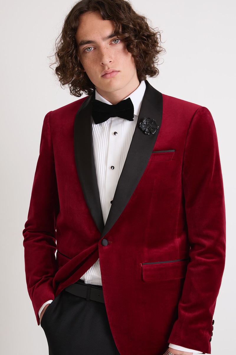 Red Velvet Tuxedo