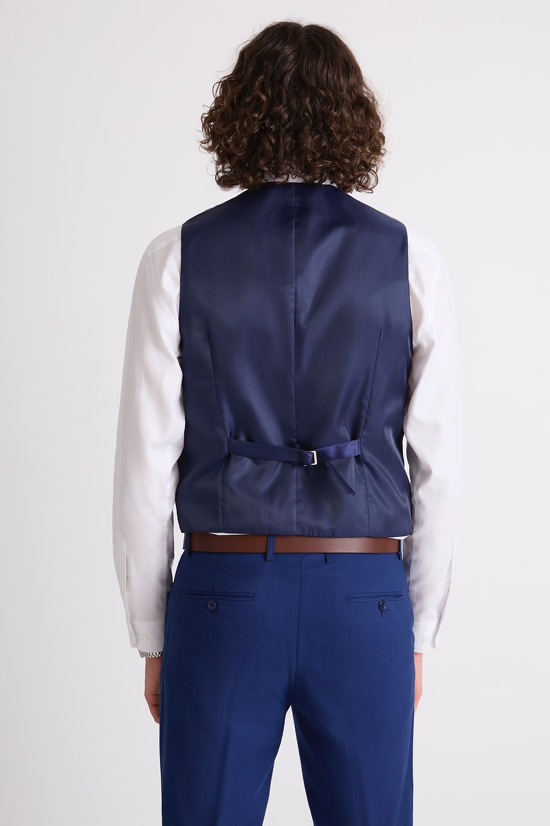 French Blue Vest