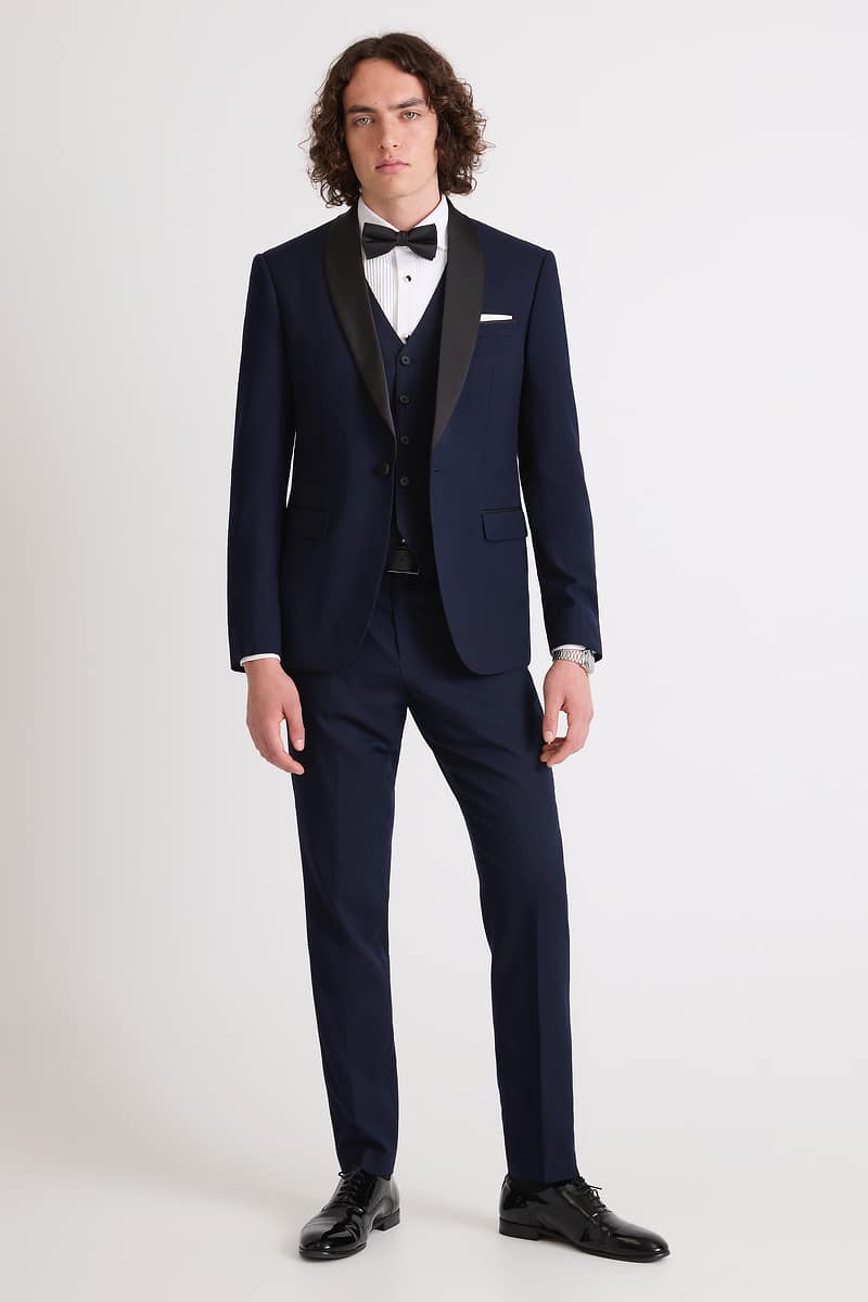 Navy Blue Tuxedo