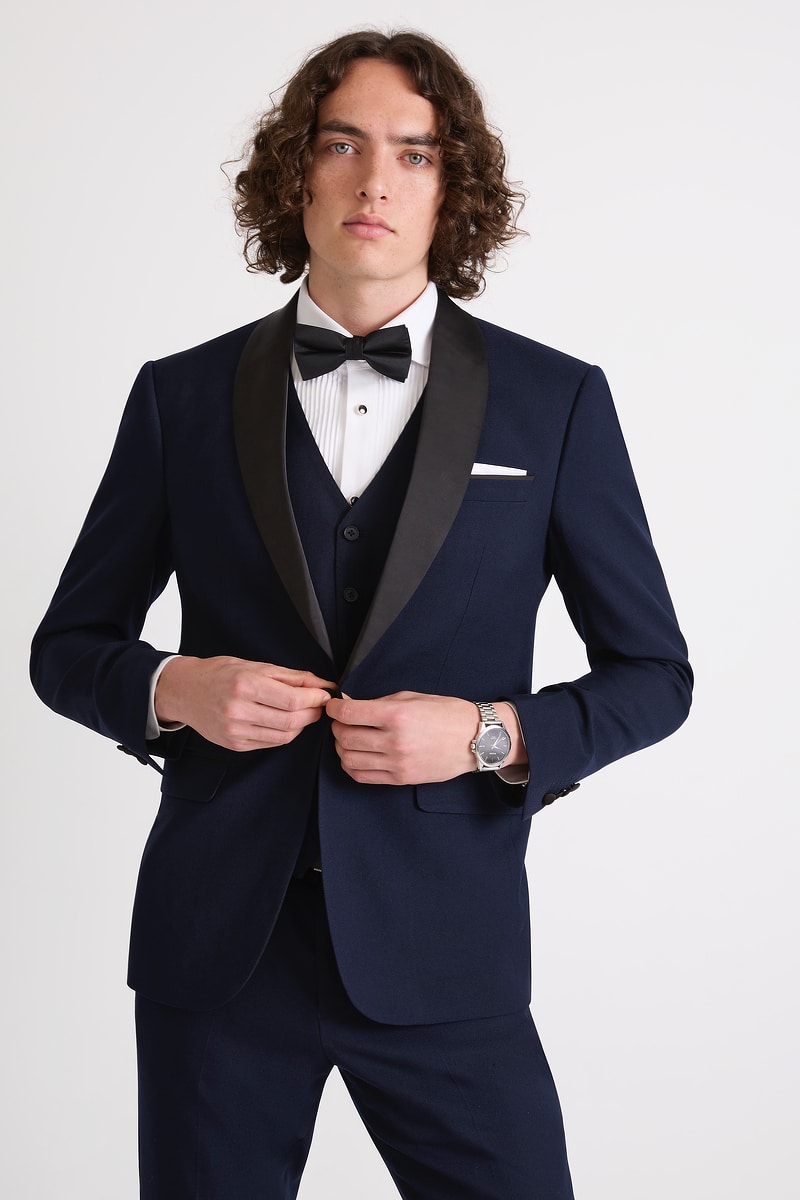 Navy Blue Tuxedo