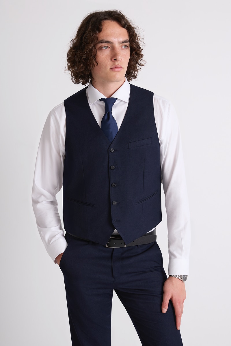 Navy Blue Vest